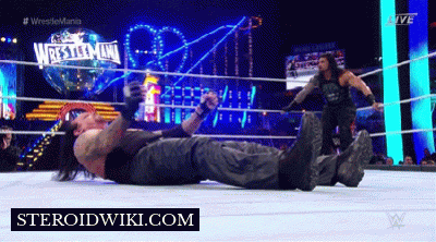 Undertaker in pain