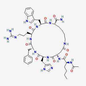 Chemical Structure of Melanotan II