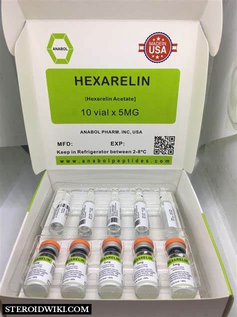 Vials of of Hexarelin Acetate 