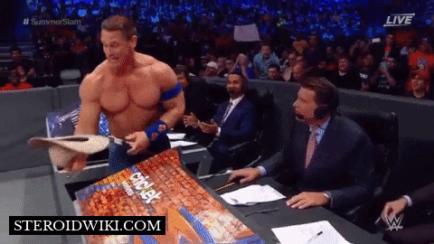 John Cena Showing off @ WWE