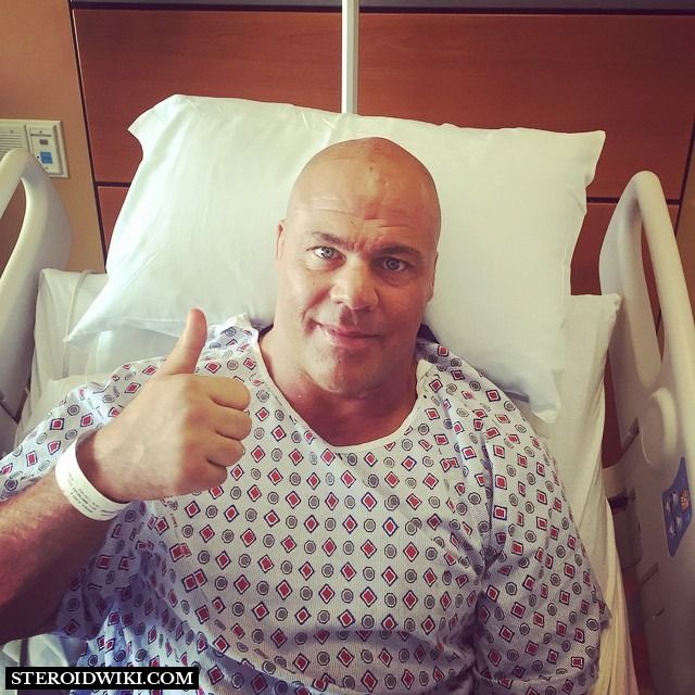 Kurt Angle in hospital