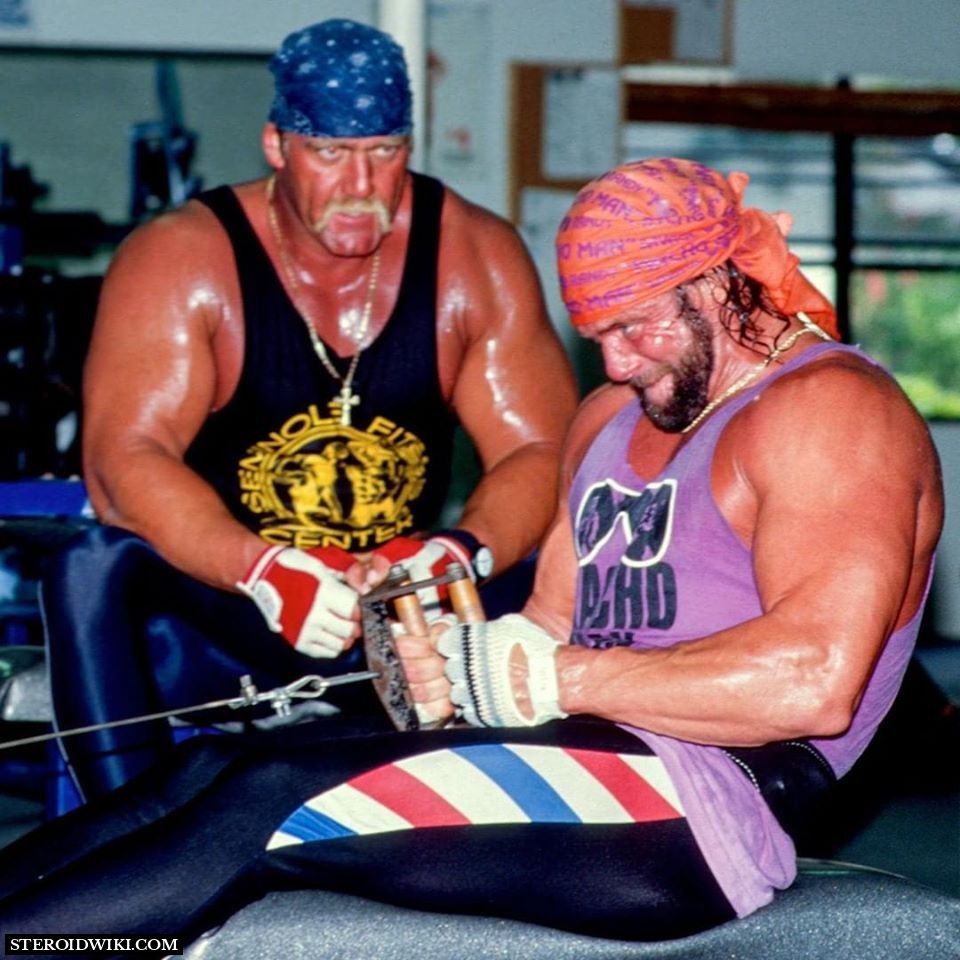 Hulk Hogan training