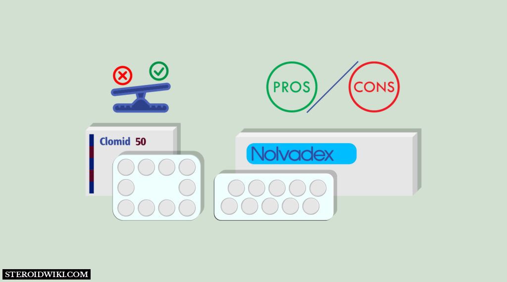 Comparison between Clomid and Nolvadex