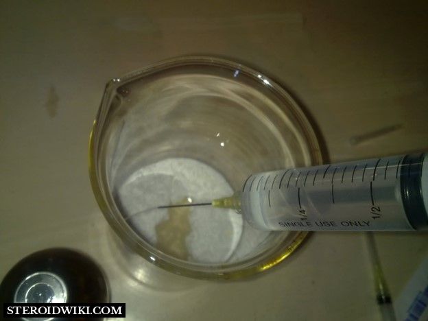 Adding Benzyl Alcohol to Testosterone Powder