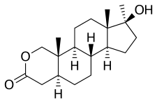 Chemical structure of anavar