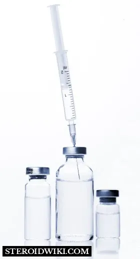 Vial showing dosage