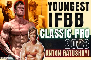 Youngest IFBB Classic Pro: Anton Ratushnyi