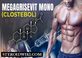 Megagrisevit Mono (Clostebol) complete steroid profile