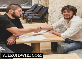 Khabib just signed with a Russian football club