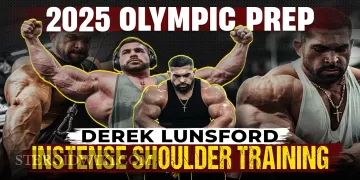 Derek Lunsford&rsquo;s Intense Shoulder Training Ahead of 2025 Olympia