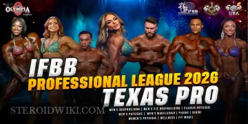 2026 IFBB Pro League Texas Pro Results
