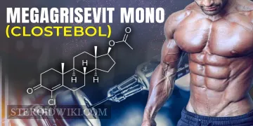 Megagrisevit Mono (Clostebol) complete steroid profile