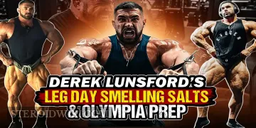 Derek Lunsford&rsquo;s Leg Day Smelling Salts & Olympia Prep