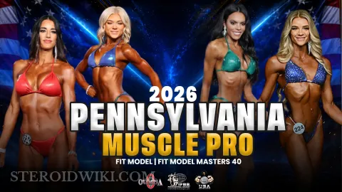 2026 IFBB Pro League Pennsylvania Muscle Pro Results