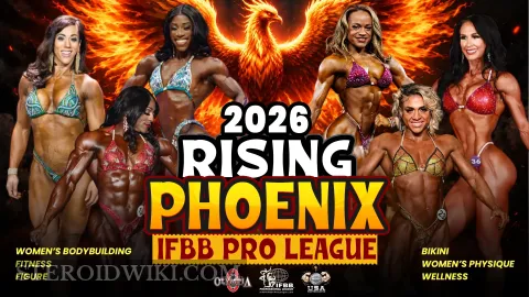 2026 IFBB Pro League Rising Phoenix Results