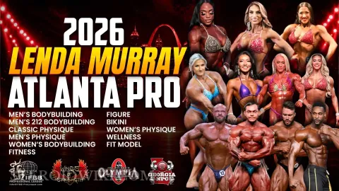 2026 Lenda Murray Atlanta Pro: Results and Highlights