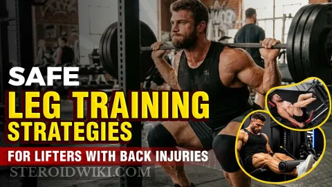 Safe Leg Training Strategies for Lifters With Back Injuries