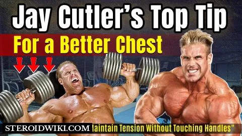 Jay Cutler's Top Tip for Building a Better Chest with Cable Flat Flyes