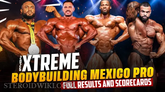 2026 Xtreme Bodybuilding Mexico Pro: Full Results and Scorecards