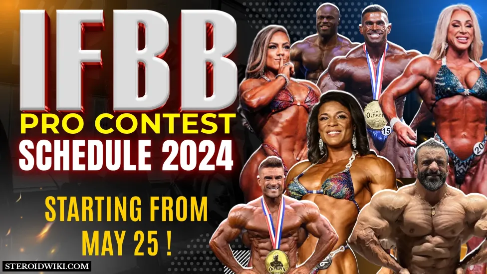 2024 IFBB PRO SCHEDULE REVEALED