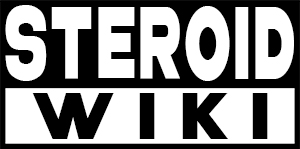 SteroidWiki.com Black Logo