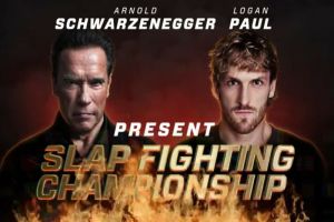 Schwarzenegger and Logan Paul Join Slapping Competitions